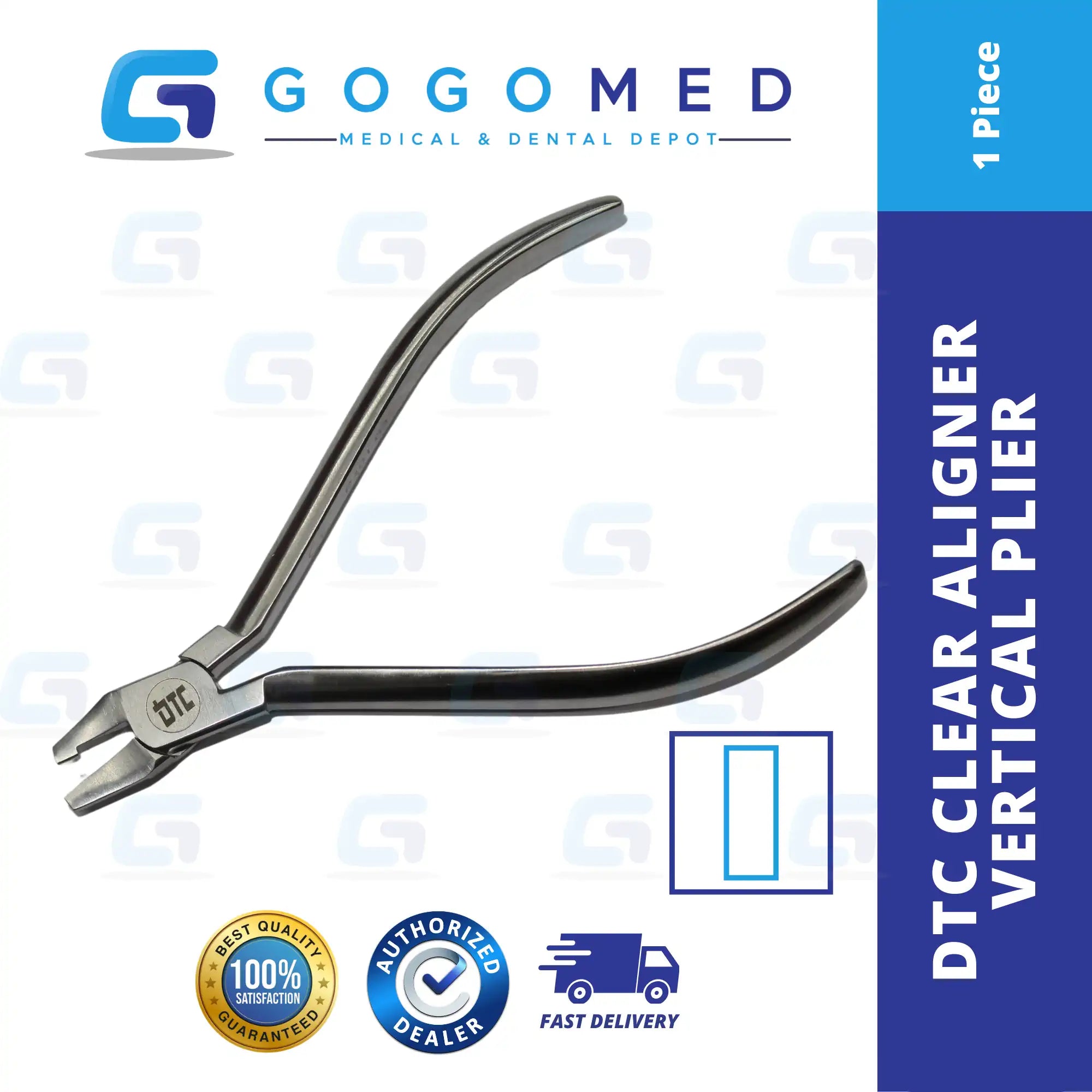 Vertical Plier - DTC Clear Aligner Plier