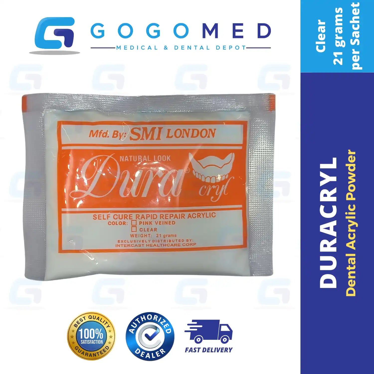Duracryl - Dental Acrylic Powder