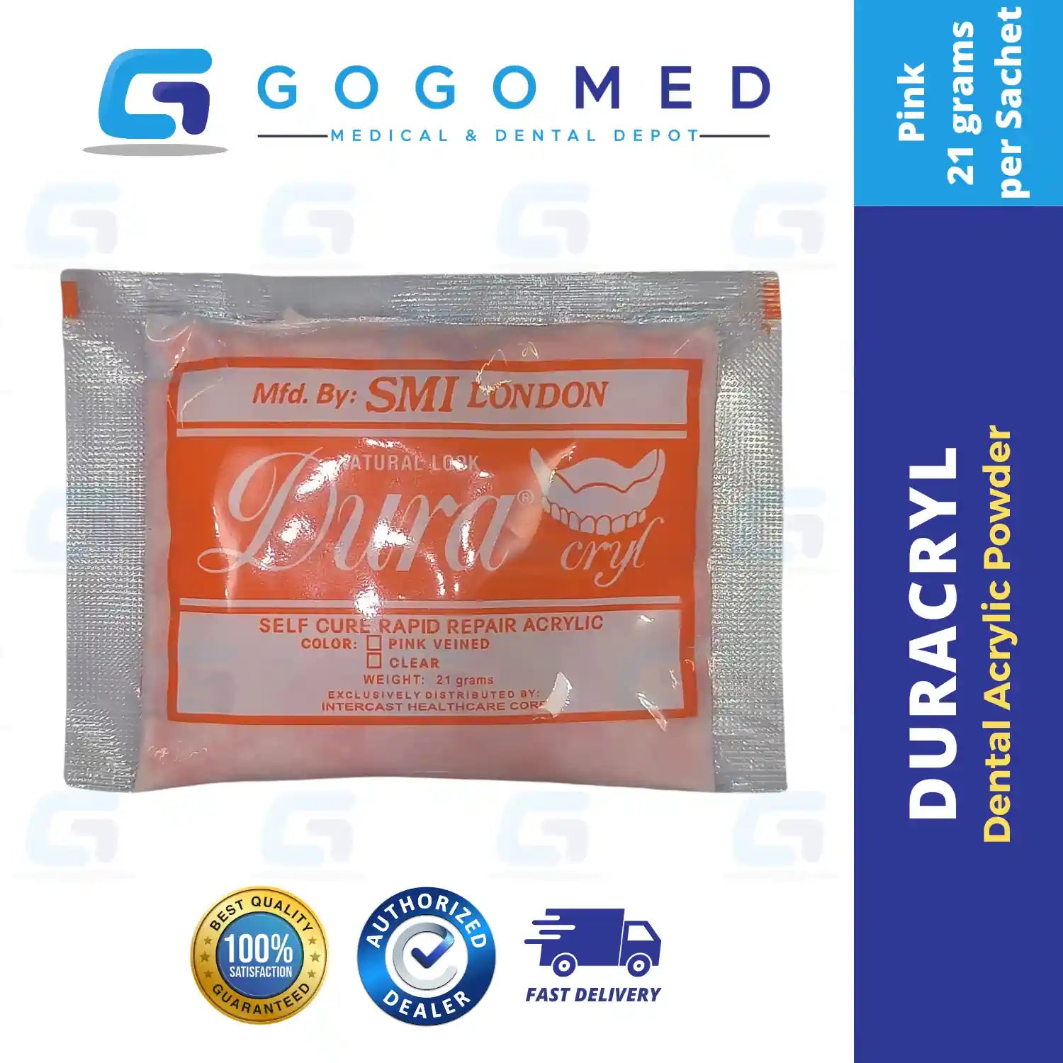Duracryl - Dental Acrylic Powder