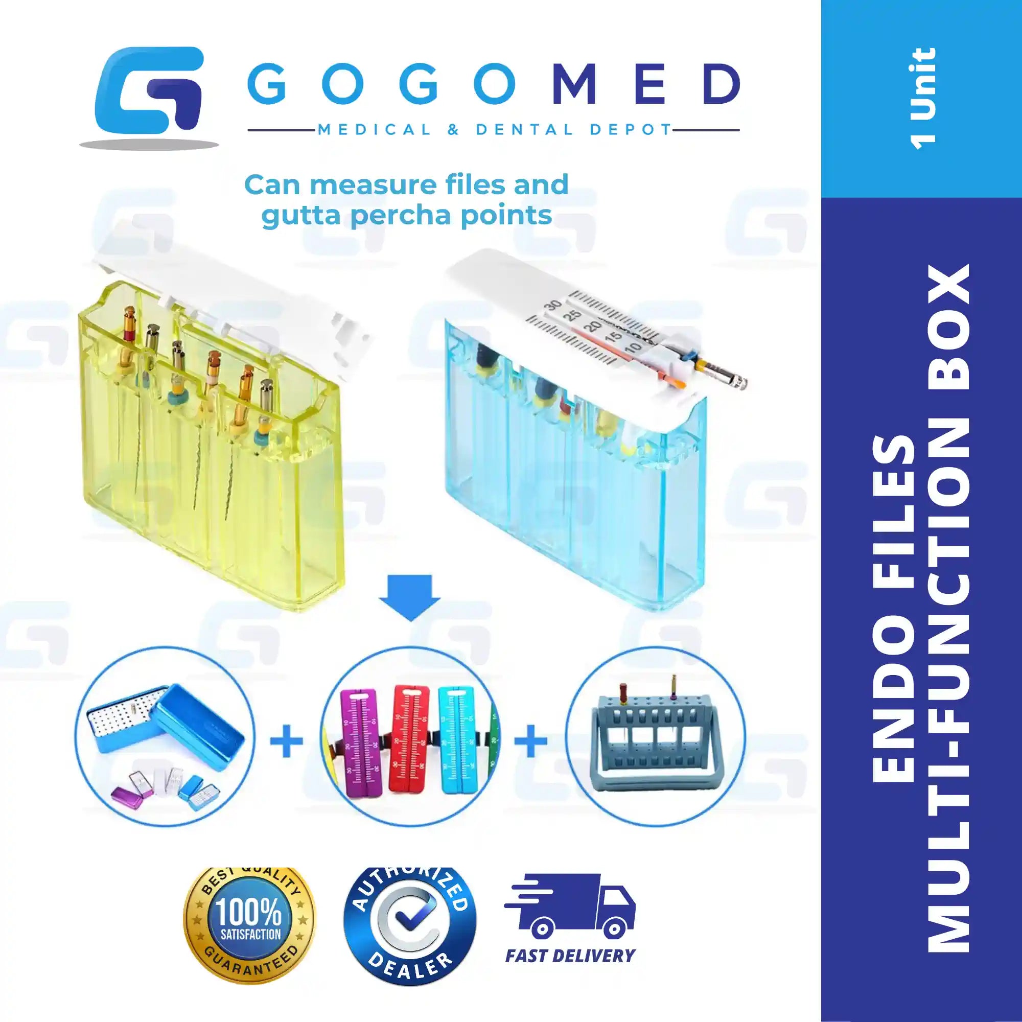 Endo Files Multi Function Box (Measurement/Storage)
