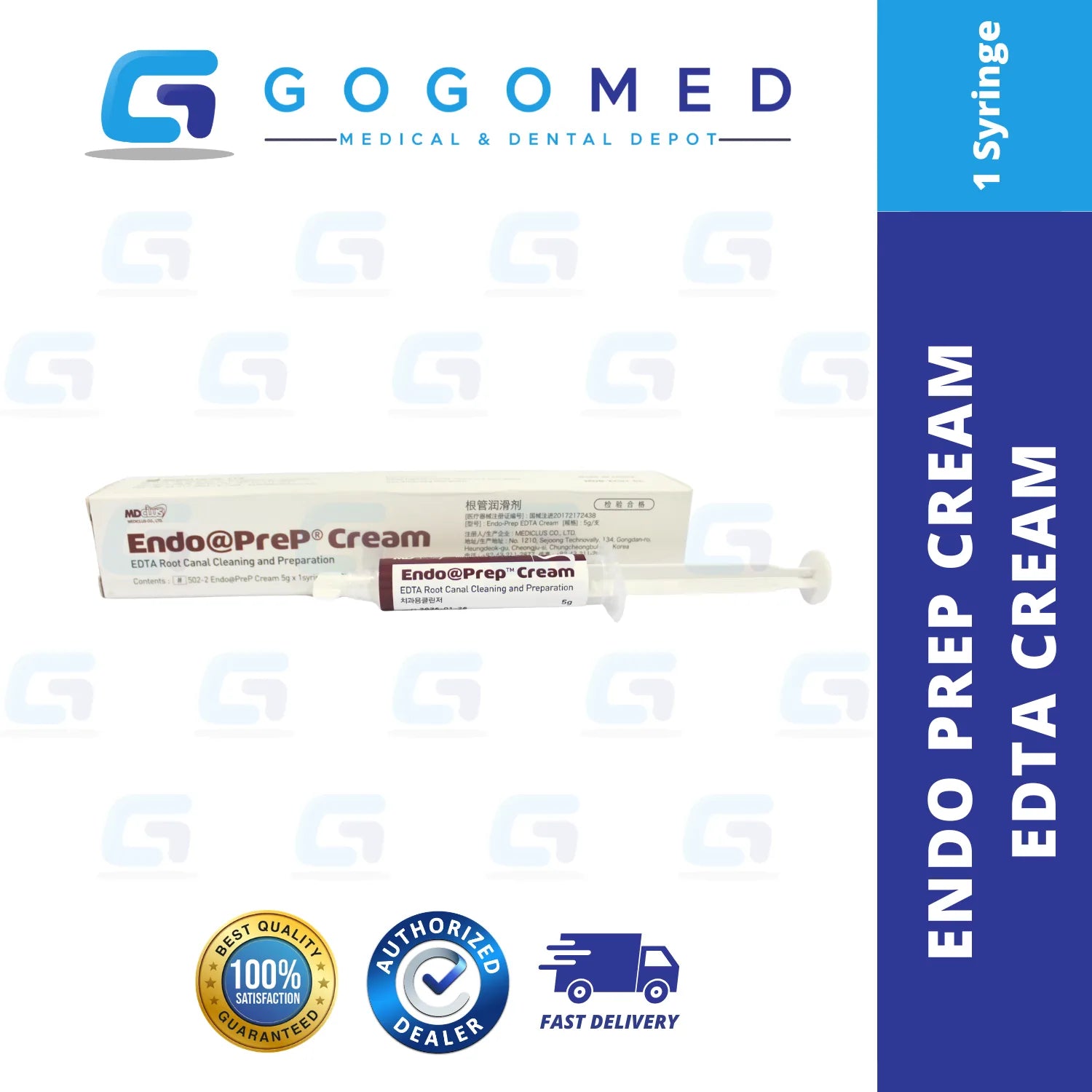Endo Prep Cream - Edta Cream 5g