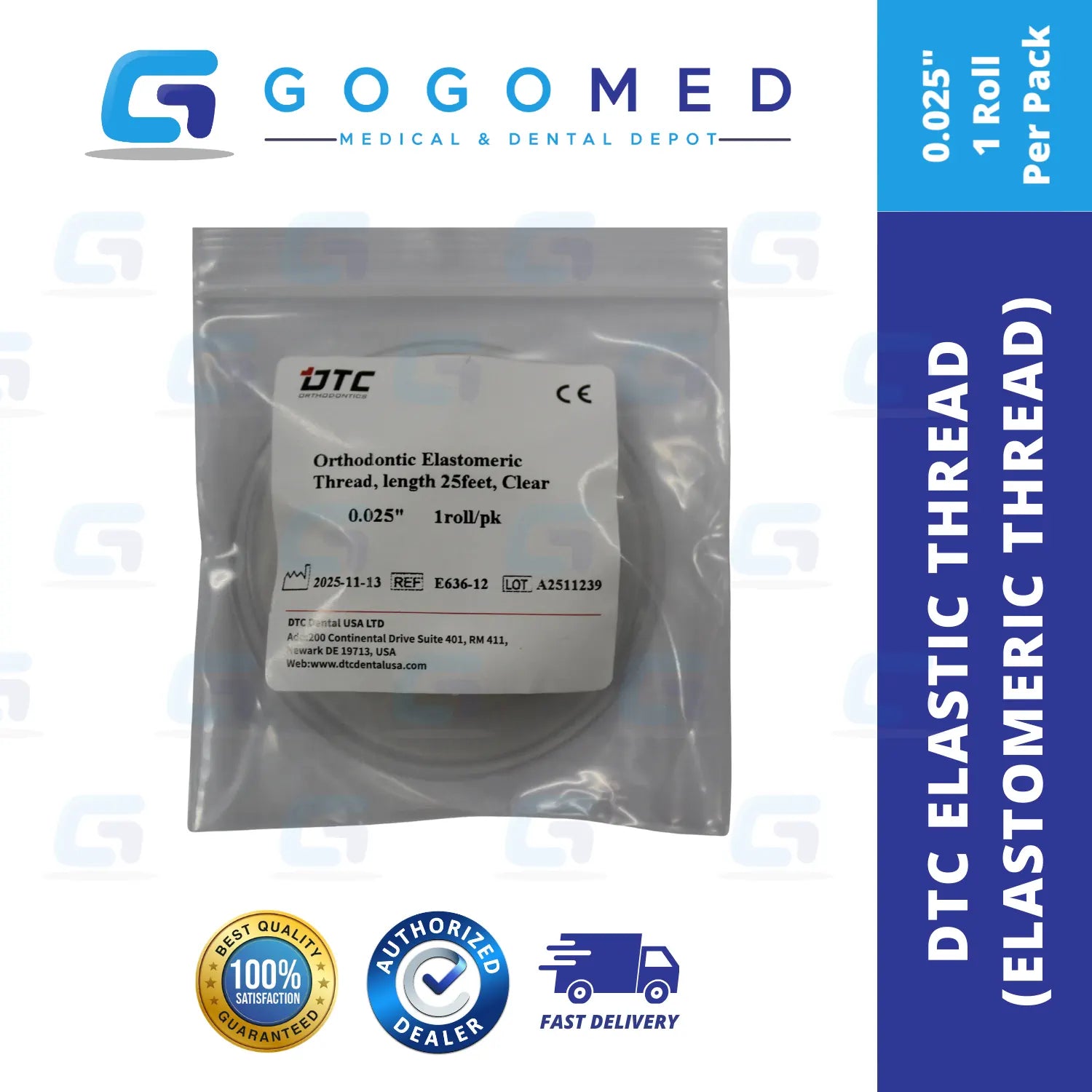 Elastic Thread (Elastomeric Thread) - DTC