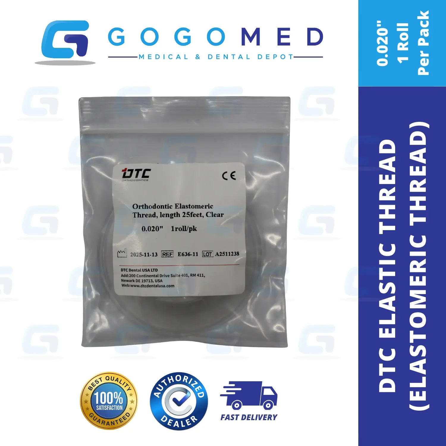 Elastic Thread (Elastomeric Thread) - DTC