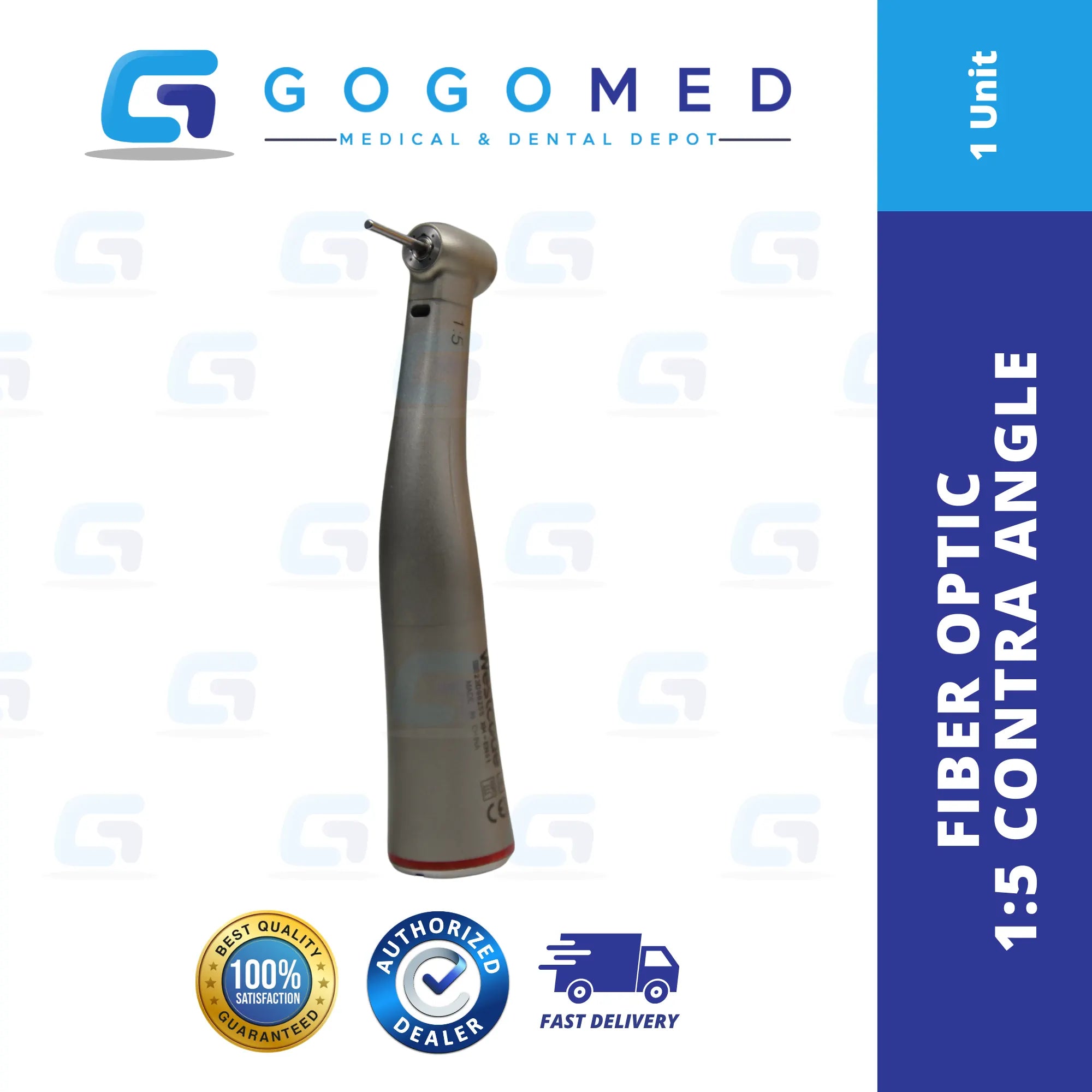 Fiber Optic Contra Angle  (for Brushless Micromotor)