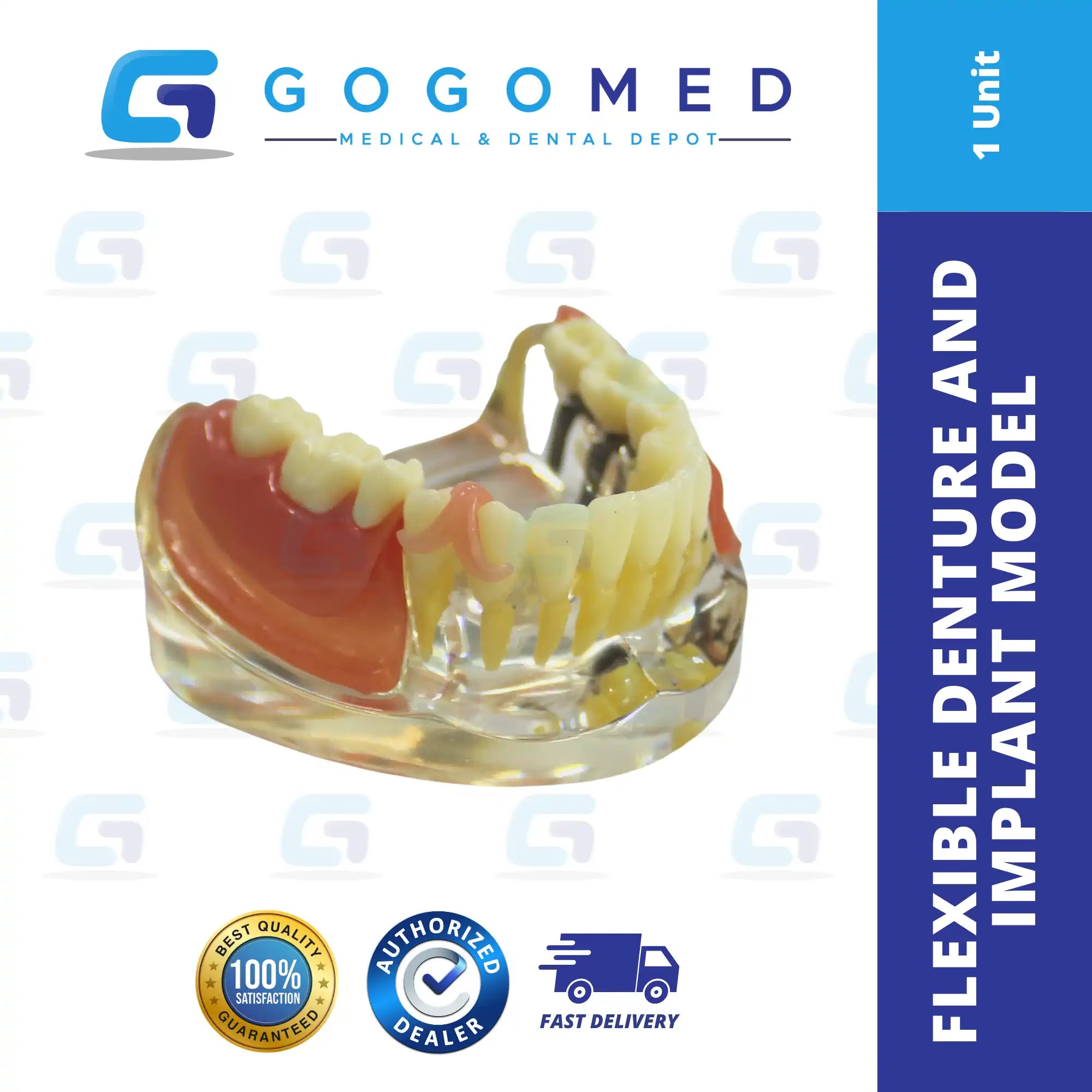 Flexible Denture and Implant