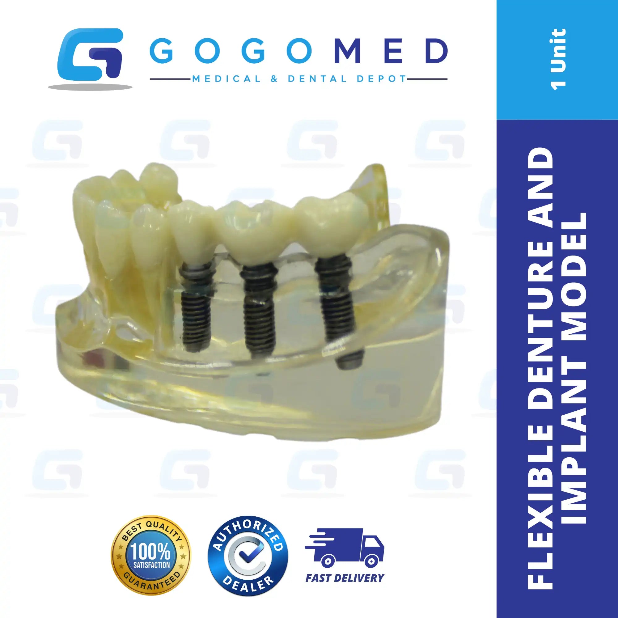 Flexible Denture and Implant