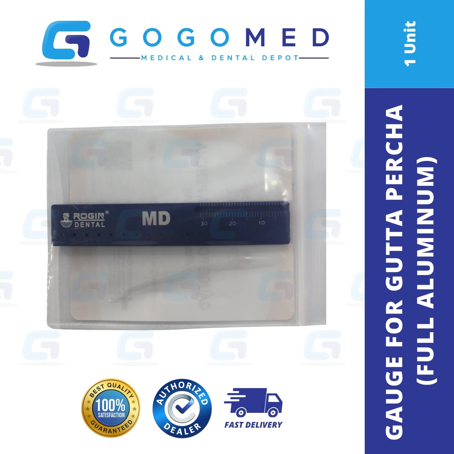 Gutta Percha Calibration Gauge