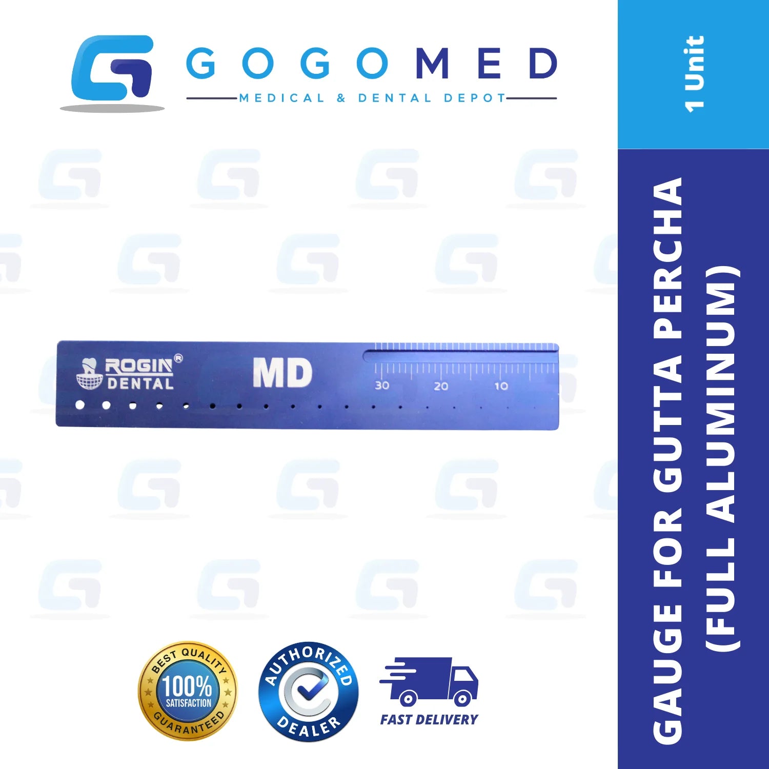 Gutta Percha Calibration Gauge