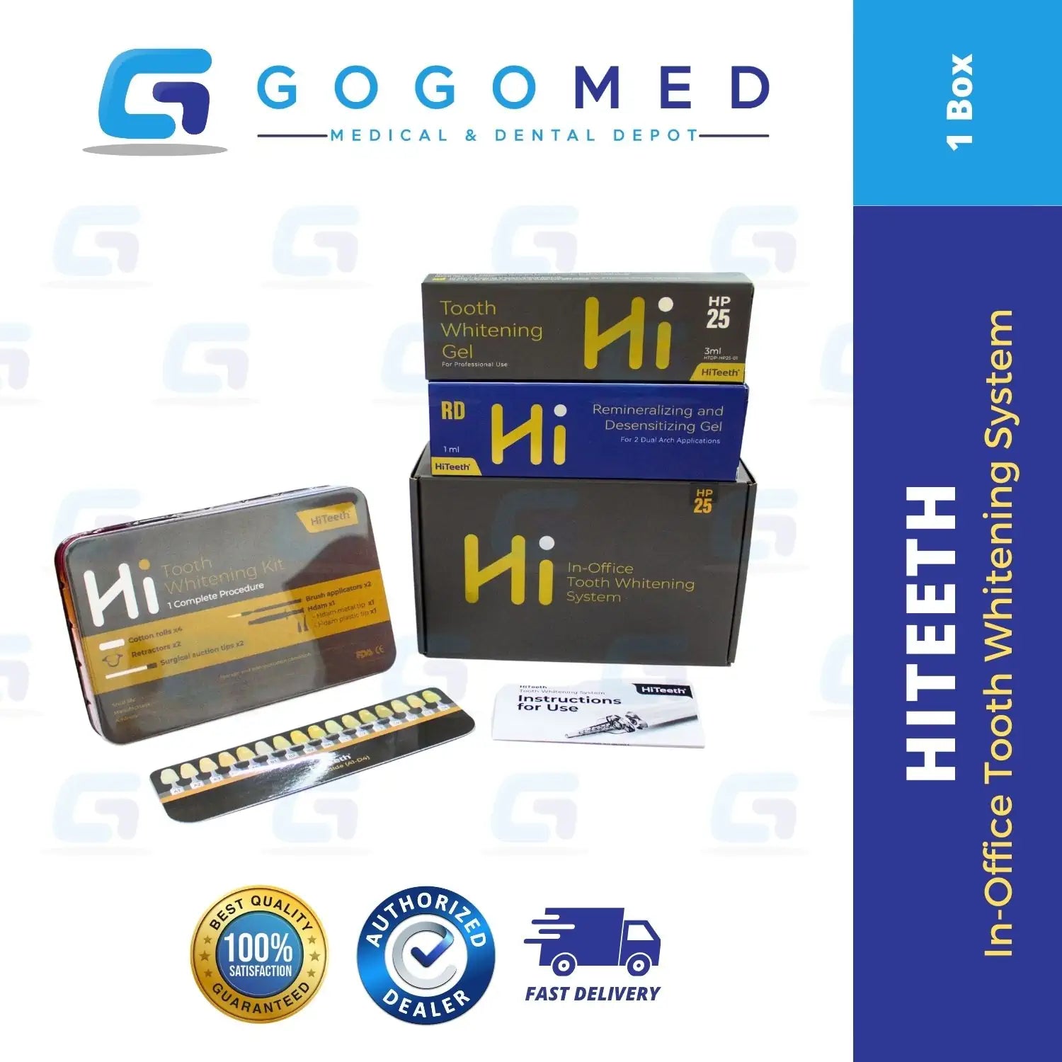 HiTeeth Complete Whitening Kit (HP25)