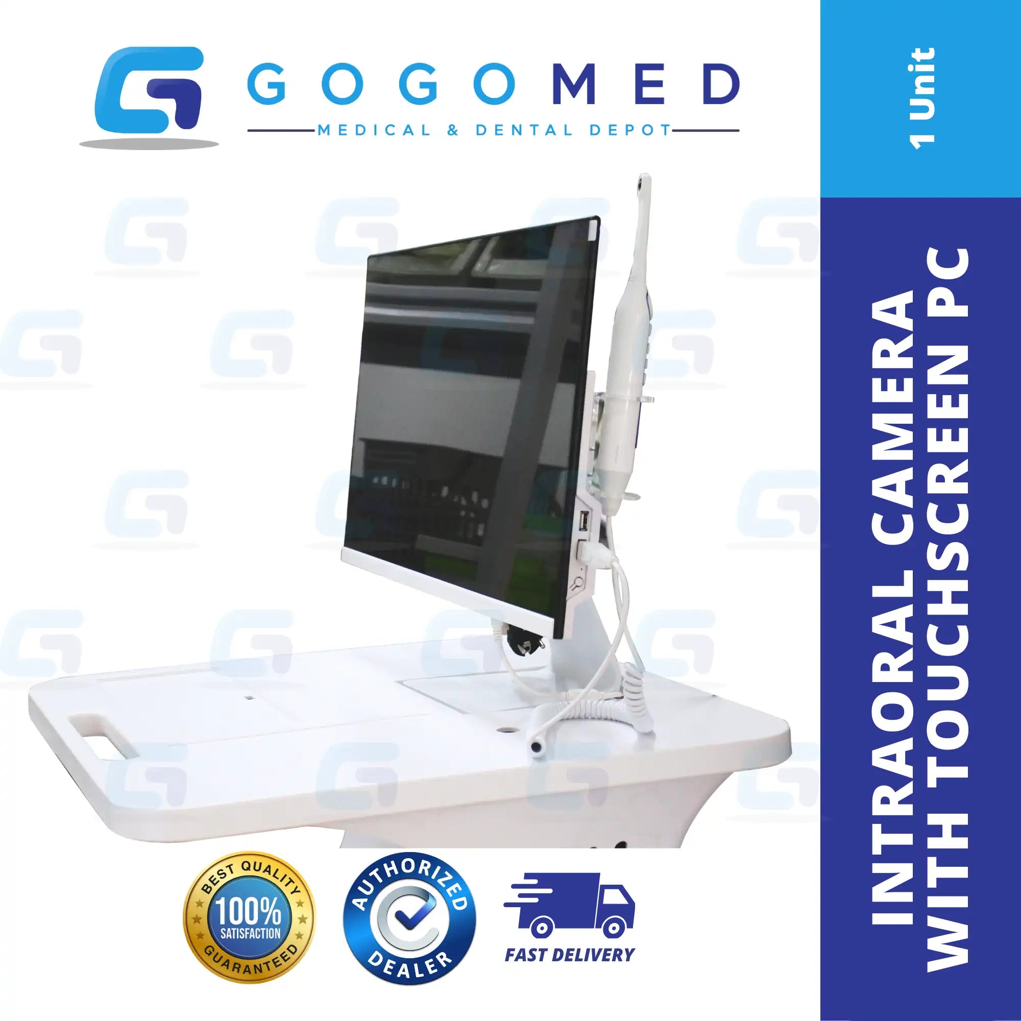 Intraoral Camera (Touch Screen PC) - 24inches/15Megapixels