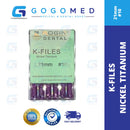 K FILE Nickel Titanium (NiTi) Hand Use