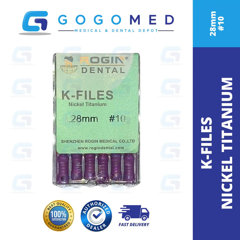 K FILE Nickel Titanium (NiTi) Hand Use