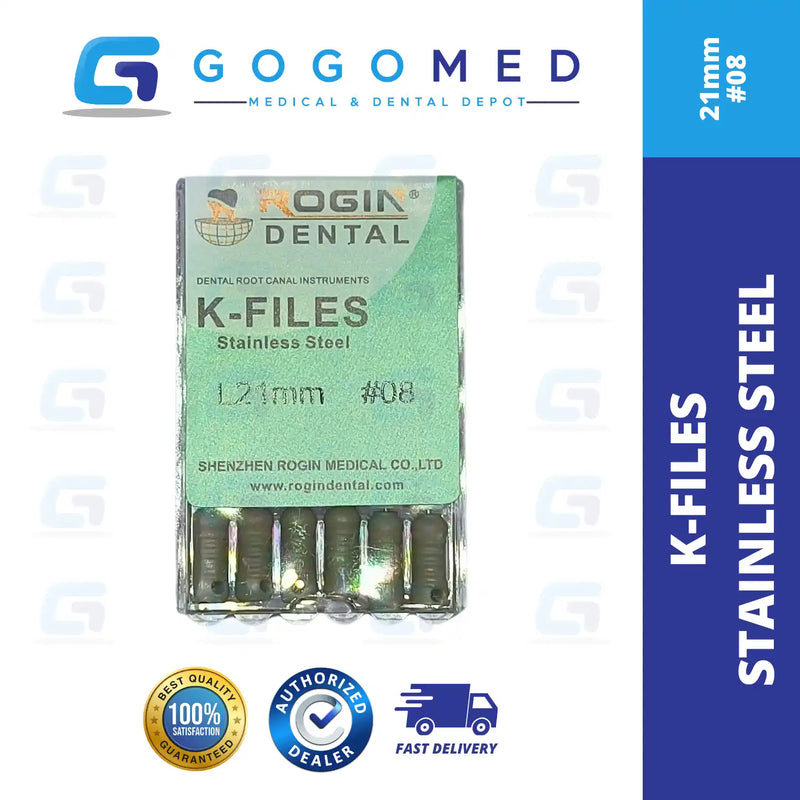 K FILE Stainless Steel (SS) Hand Use