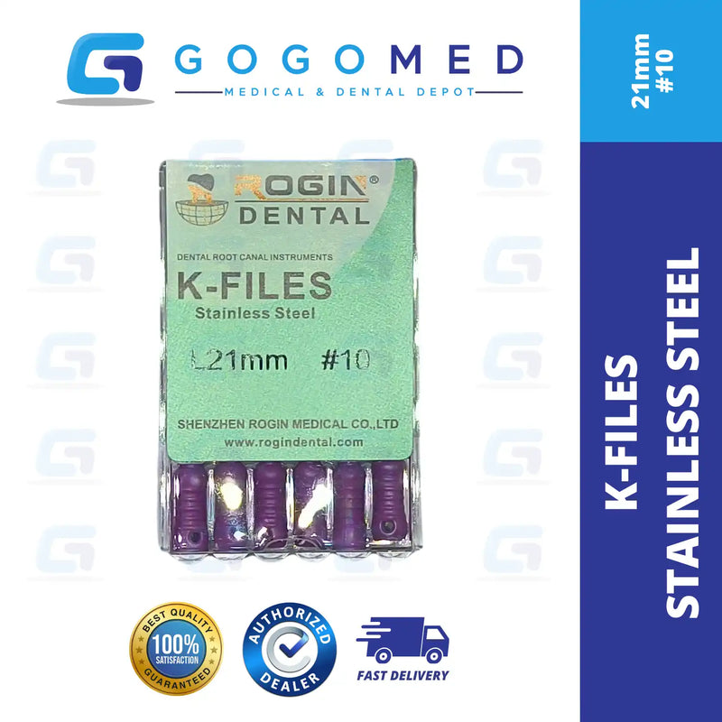 K FILE Stainless Steel (SS) Hand Use