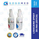 ZK-INA Lidocaine Spray (Zeyco)