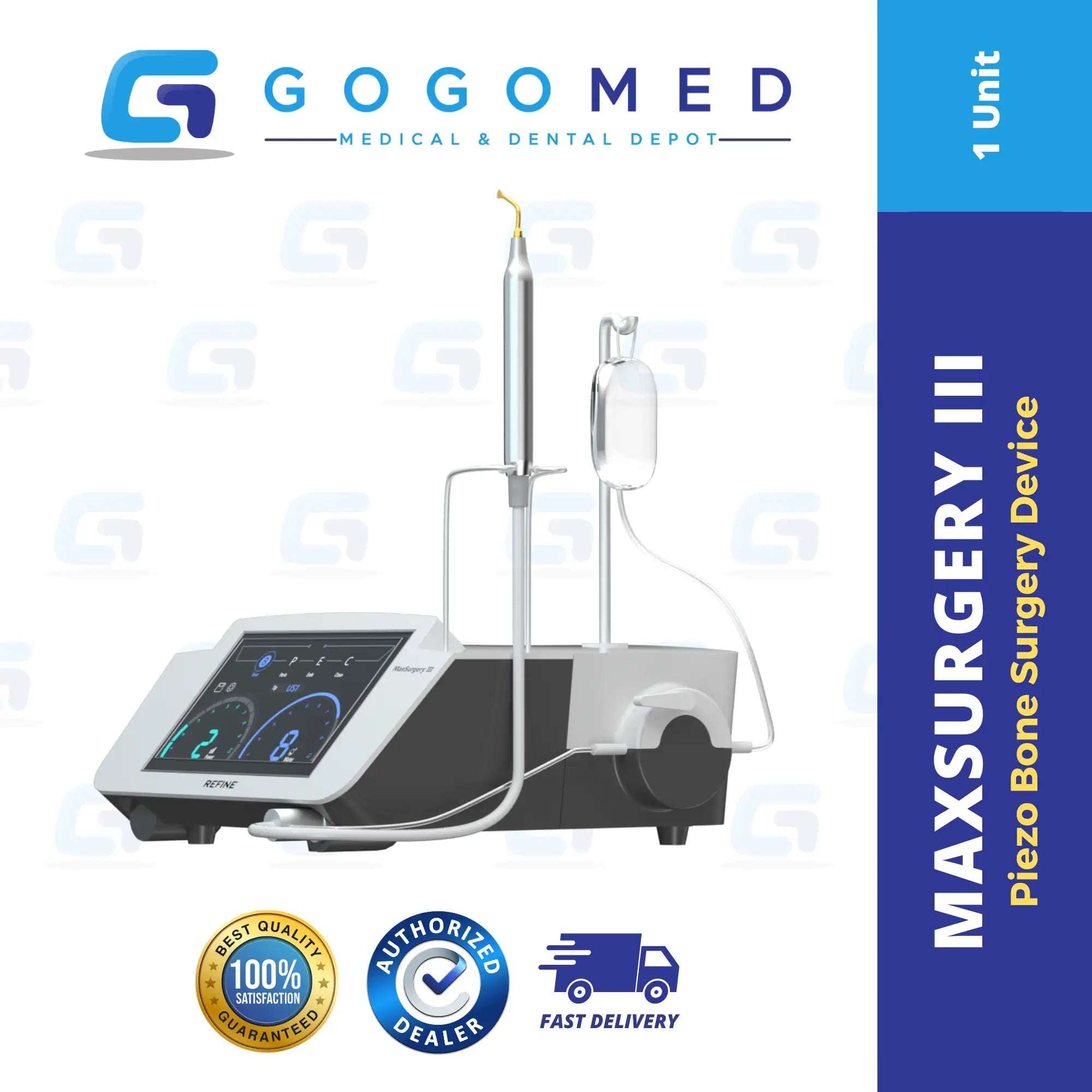 MaxSurgery III - Ultrasonic Piezo Bone Surgery Device