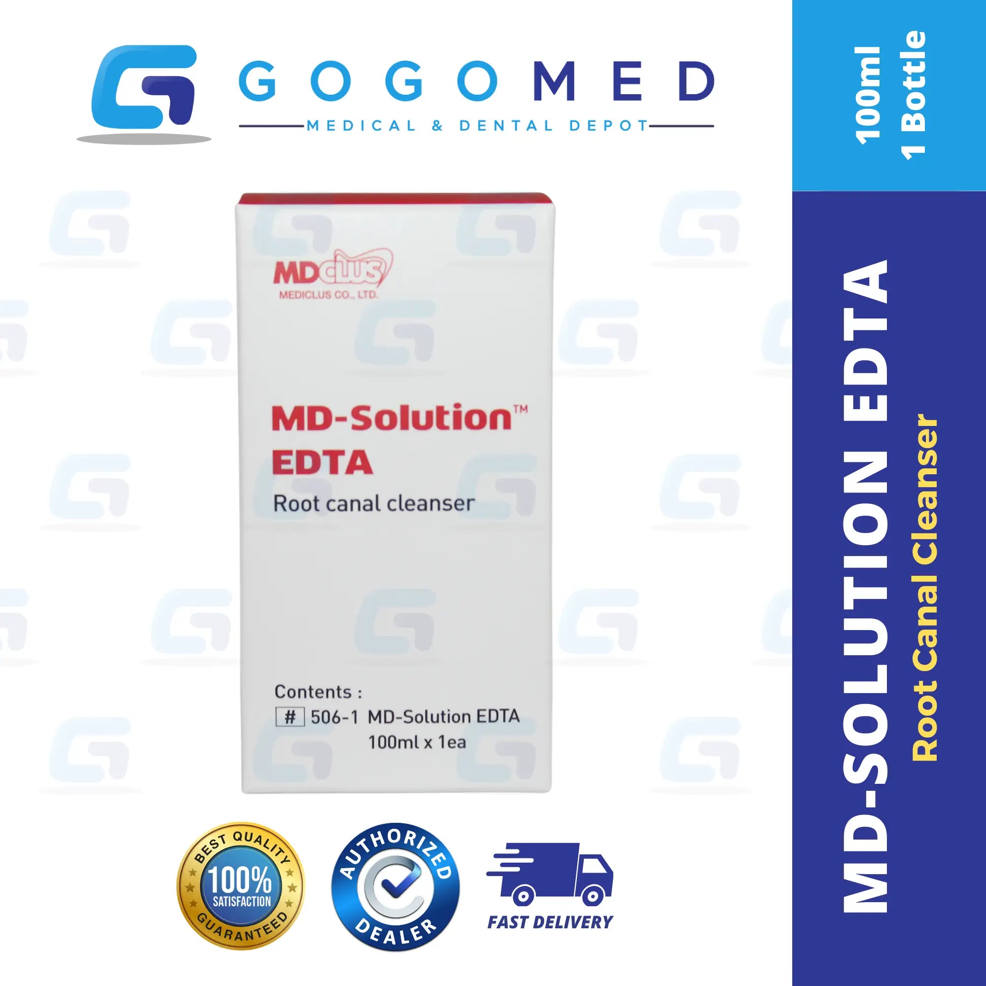MD-Solution EDTA 100ml (EDTA Liquid / EDTA Solution)