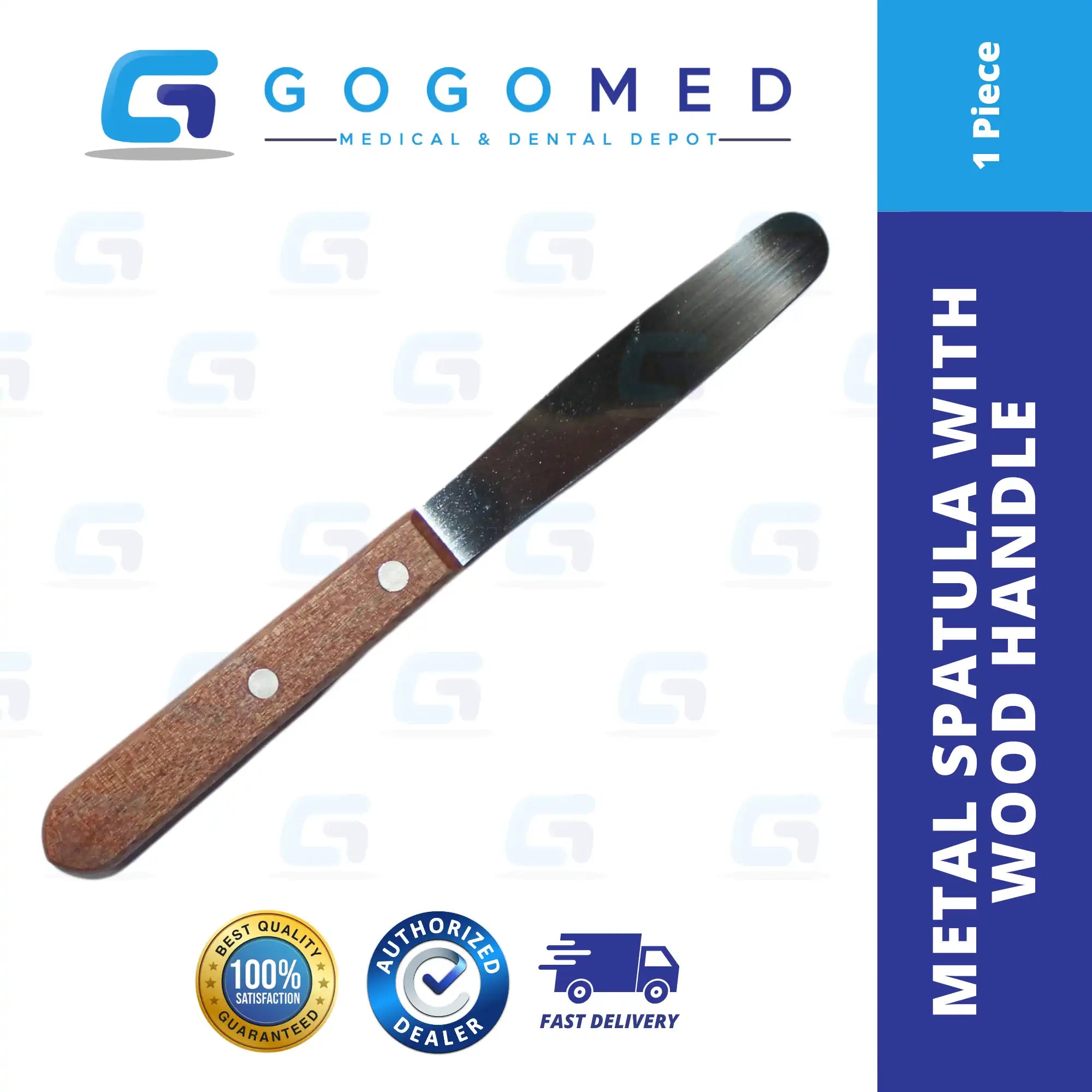 Metal Spatula with Wood Handle