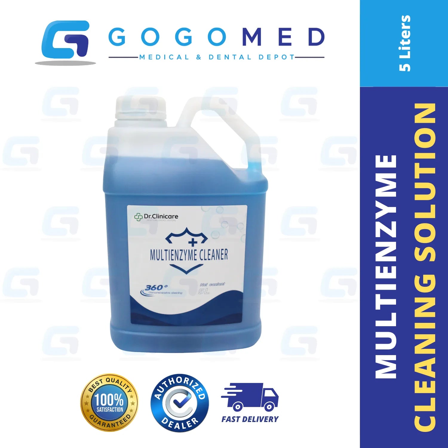 Multienzyme Cleaner 5L - Dr. Clinicare