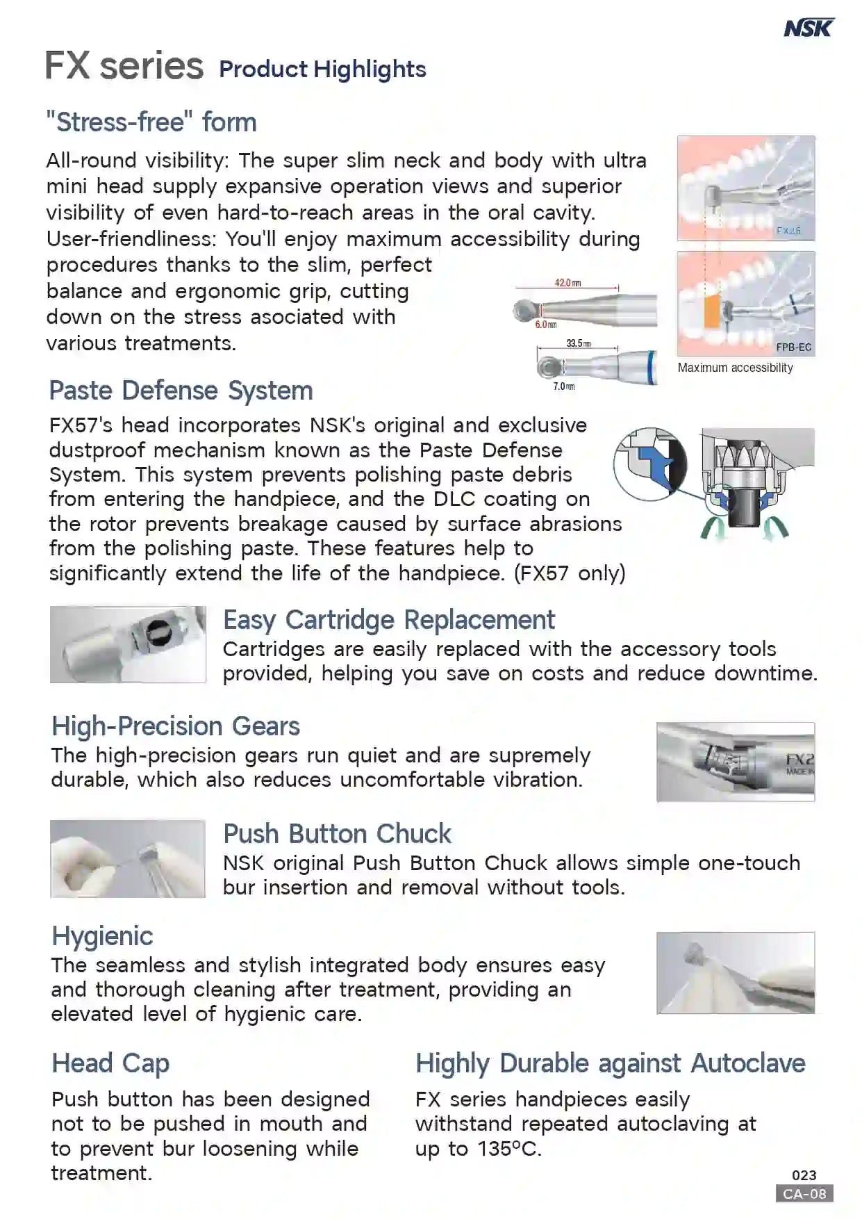 FX Low Speed Handpiece - NSK