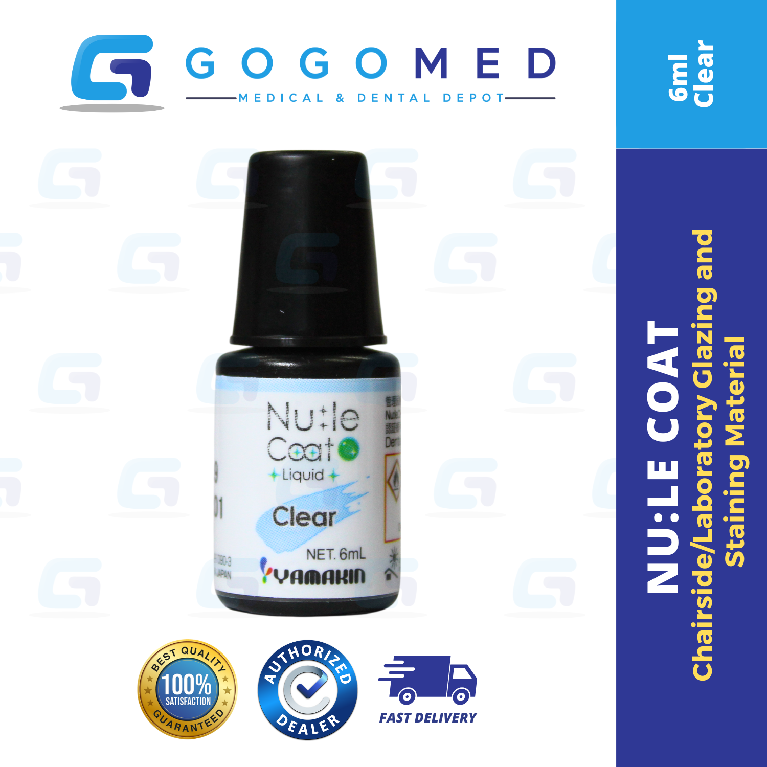 Yamakin Nu:le Coat Liquid -  Staining and Glazing Material