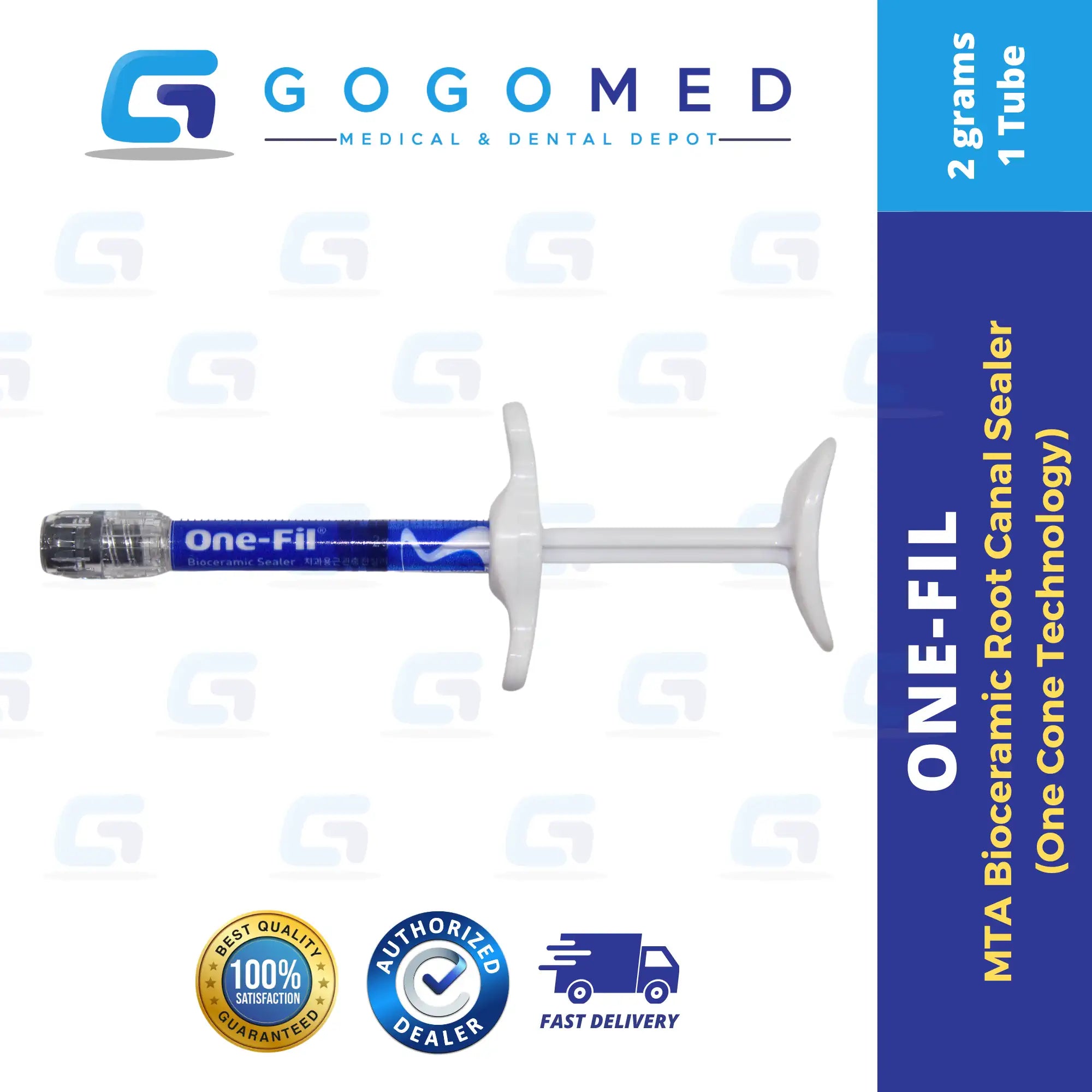 One-Fil - MTA Bioceramic Root Canal Sealer (One Cone Technology) 2g