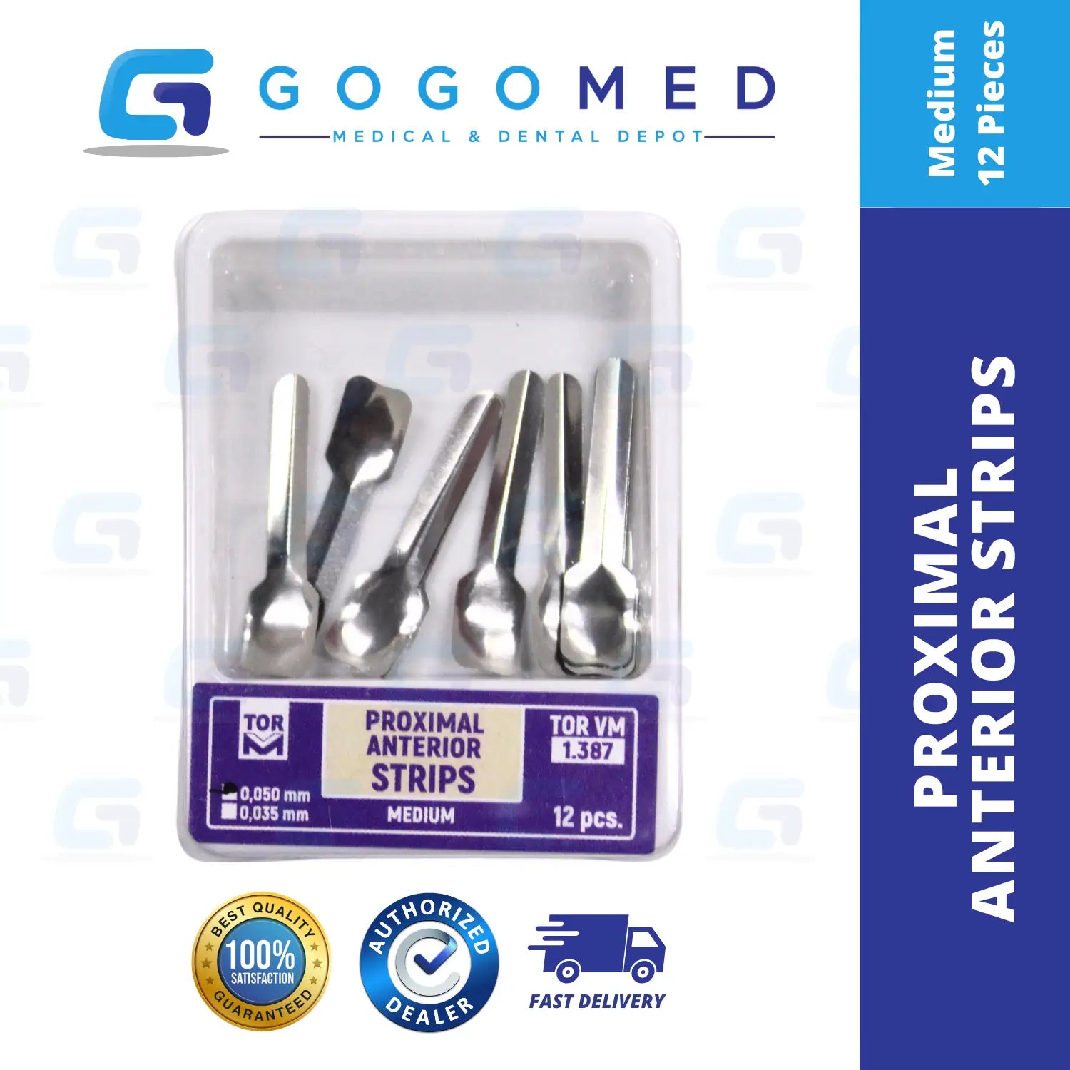 Proximal Anterior Strips – 12 pcs (S/M/L)