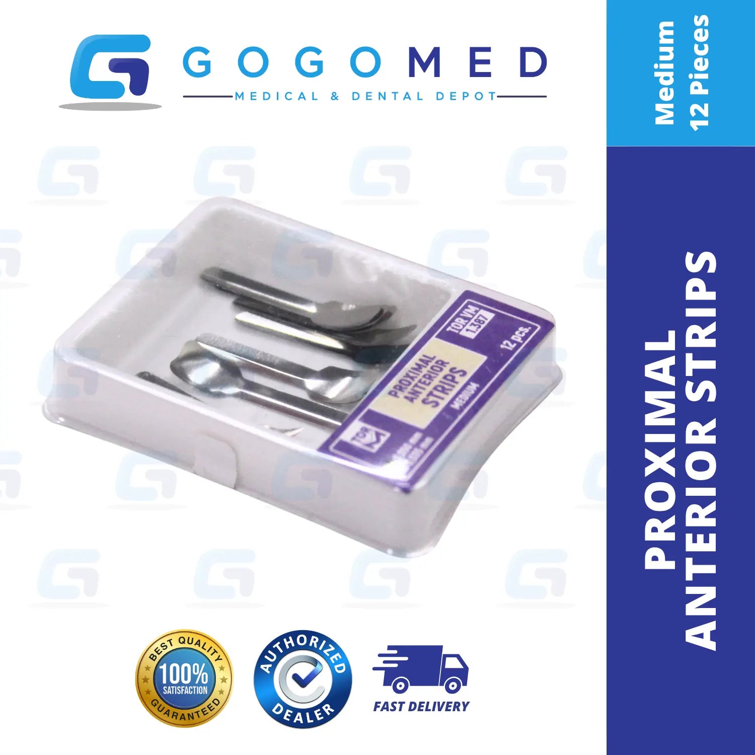 Proximal Anterior Strips – 12 pcs (S/M/L)