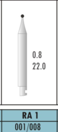 RA 204 22MM -  CARBIDE BURS