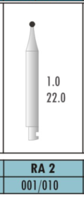 RA 204 22MM -  CARBIDE BURS