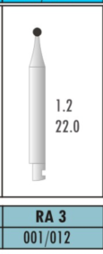 RA 204 22MM -  CARBIDE BURS