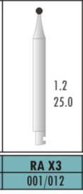 RA 205 25MM - CARBIDE BURS