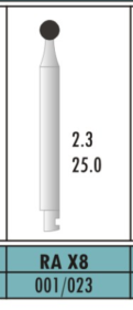 RA 205 25MM - CARBIDE BURS