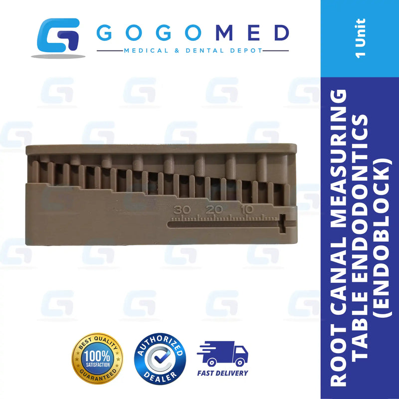 Root Canal Measuring Table Endodontics (Endo Block) – Gogomed Supplies