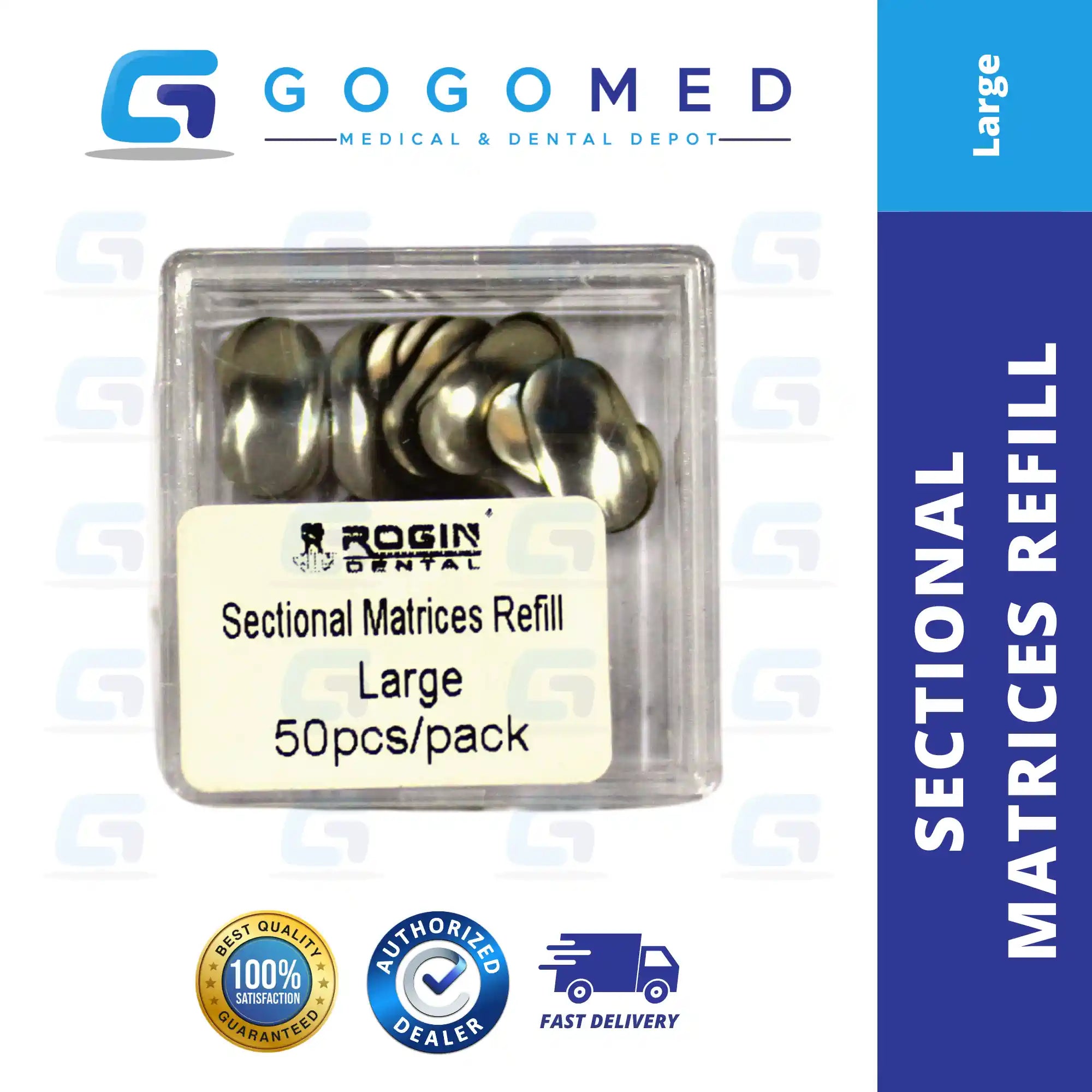Sectional Contoured Metal Matrices - Matrix