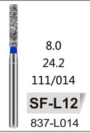 STRAIGHT FLAT END (SF) - DIAMOND BURS