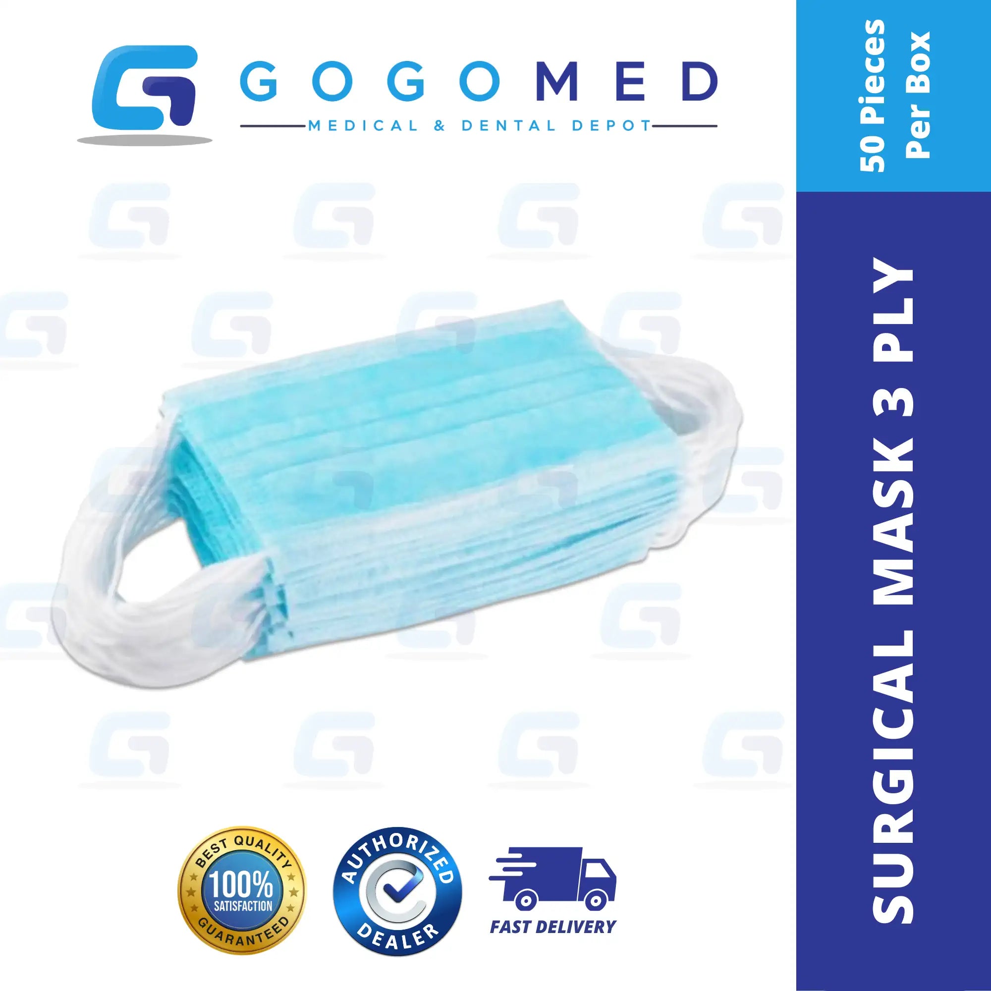 Surgical Mask 3 Ply - 50pcs/box