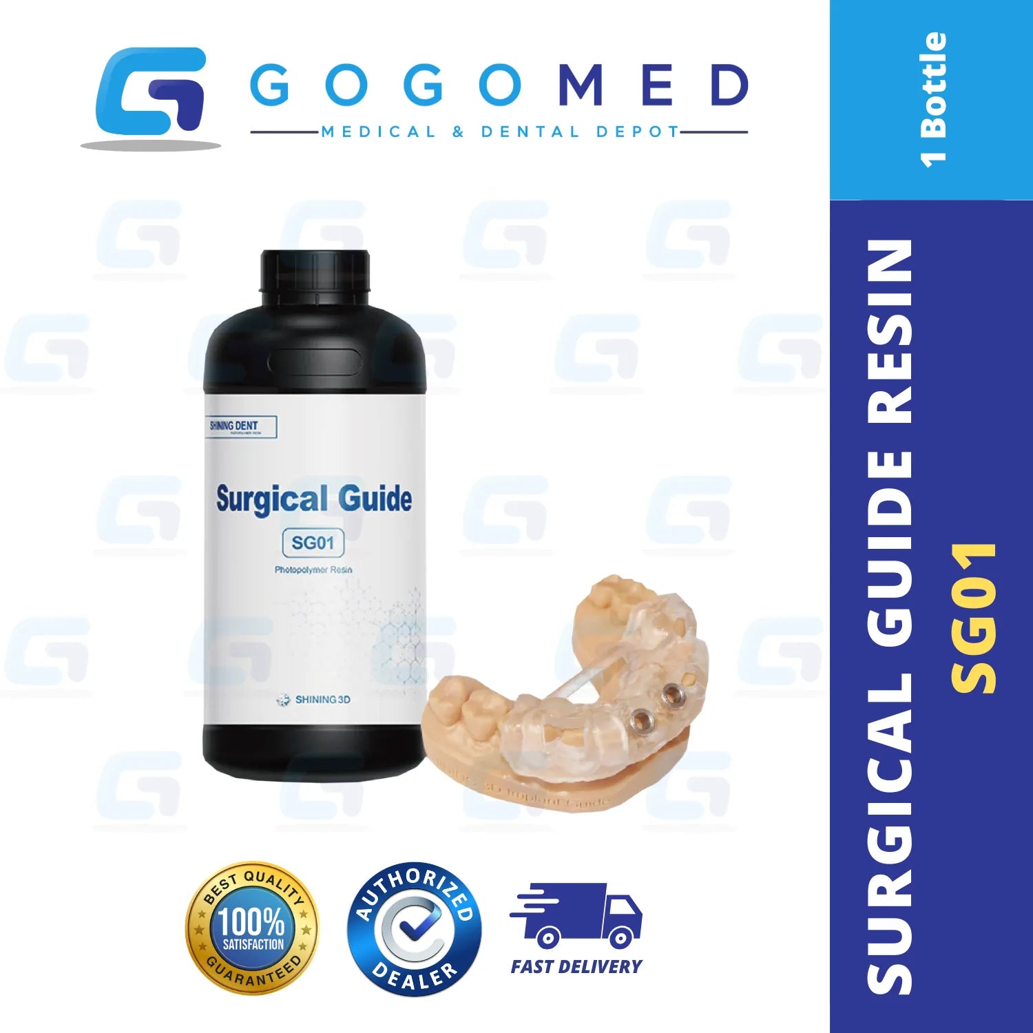 SG01 Surgical Guide Resin - Shining 3D