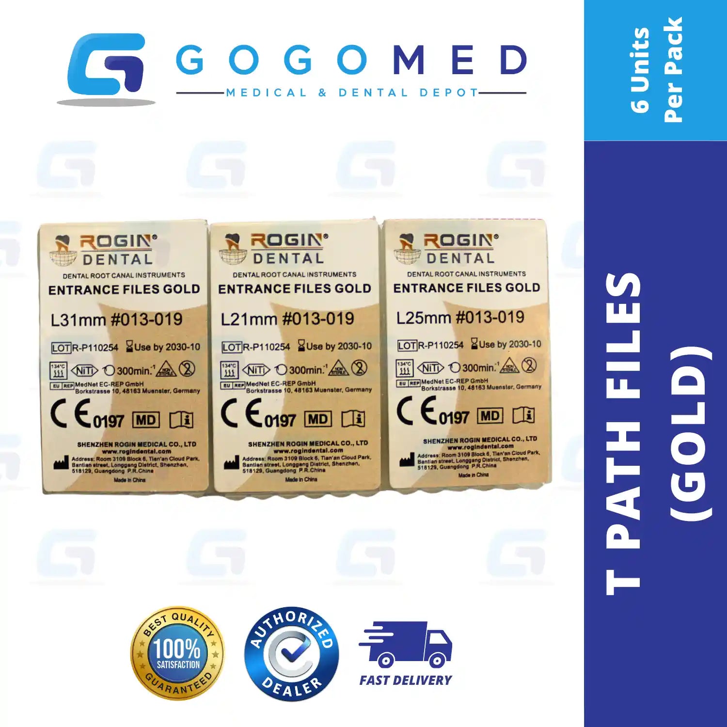 T-Path Files Gold (Glide Path)