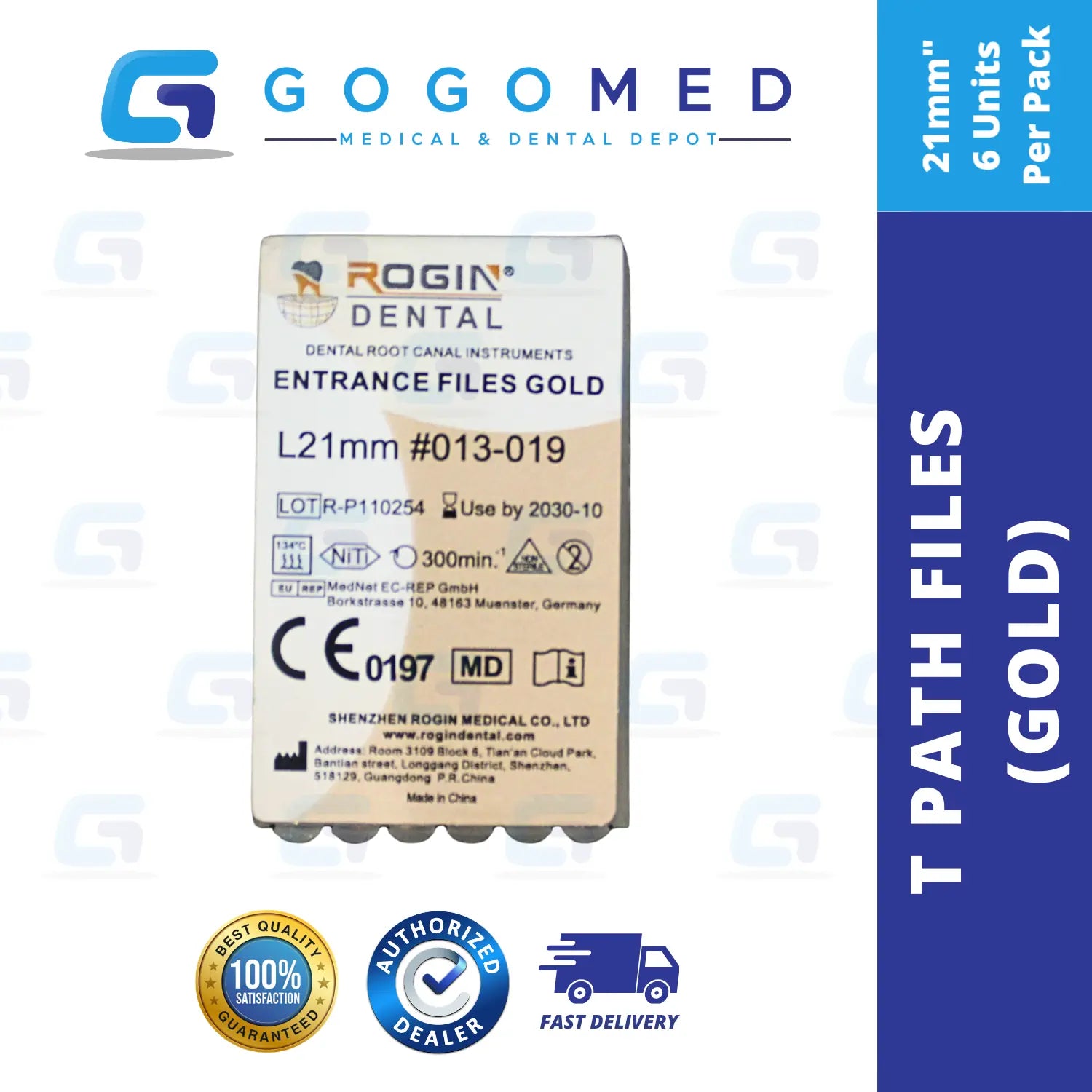 T-Path Files Gold (Glide Path)