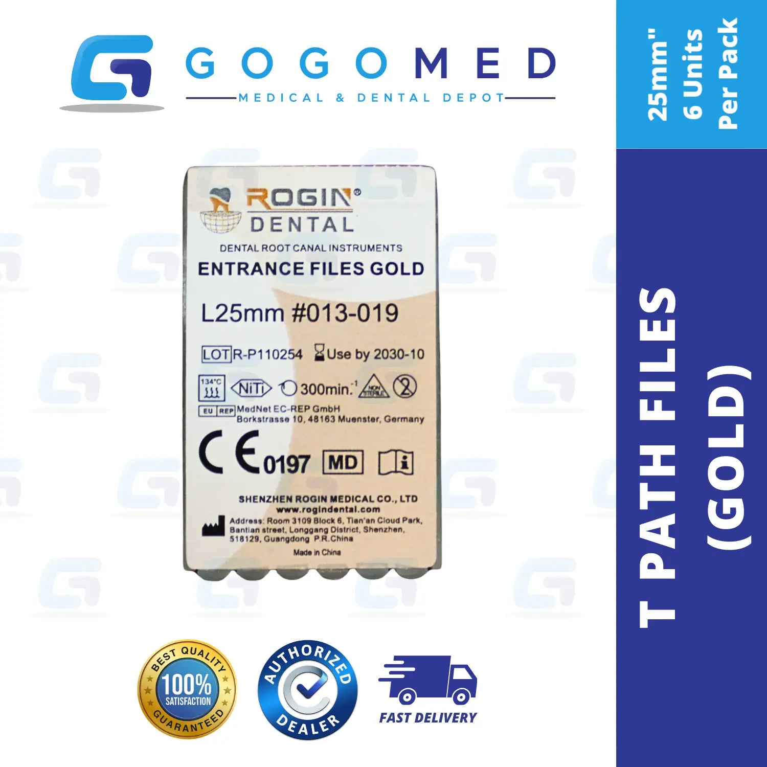 T-Path Files Gold (Glide Path)