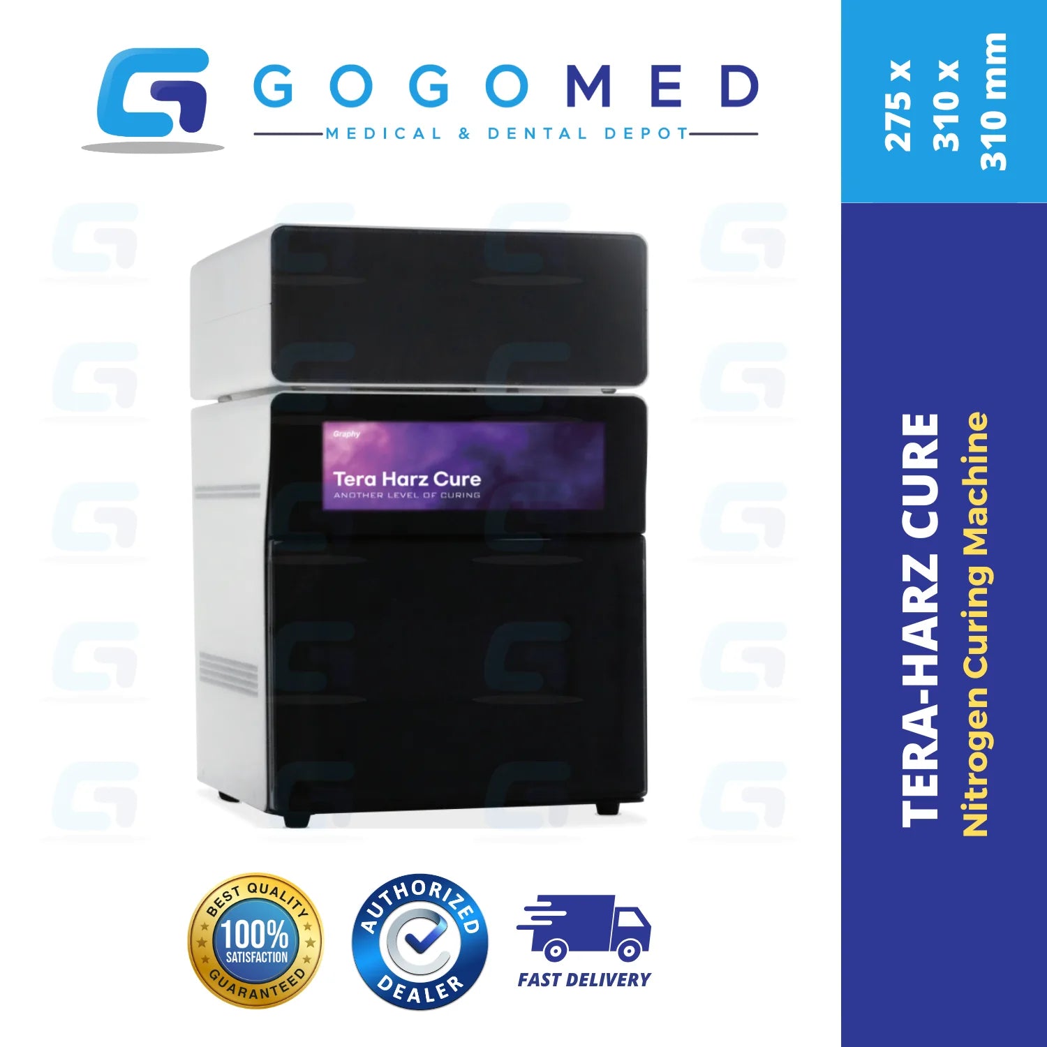 Tera Harz Cure Nitrogen Curing Machine - Graphy