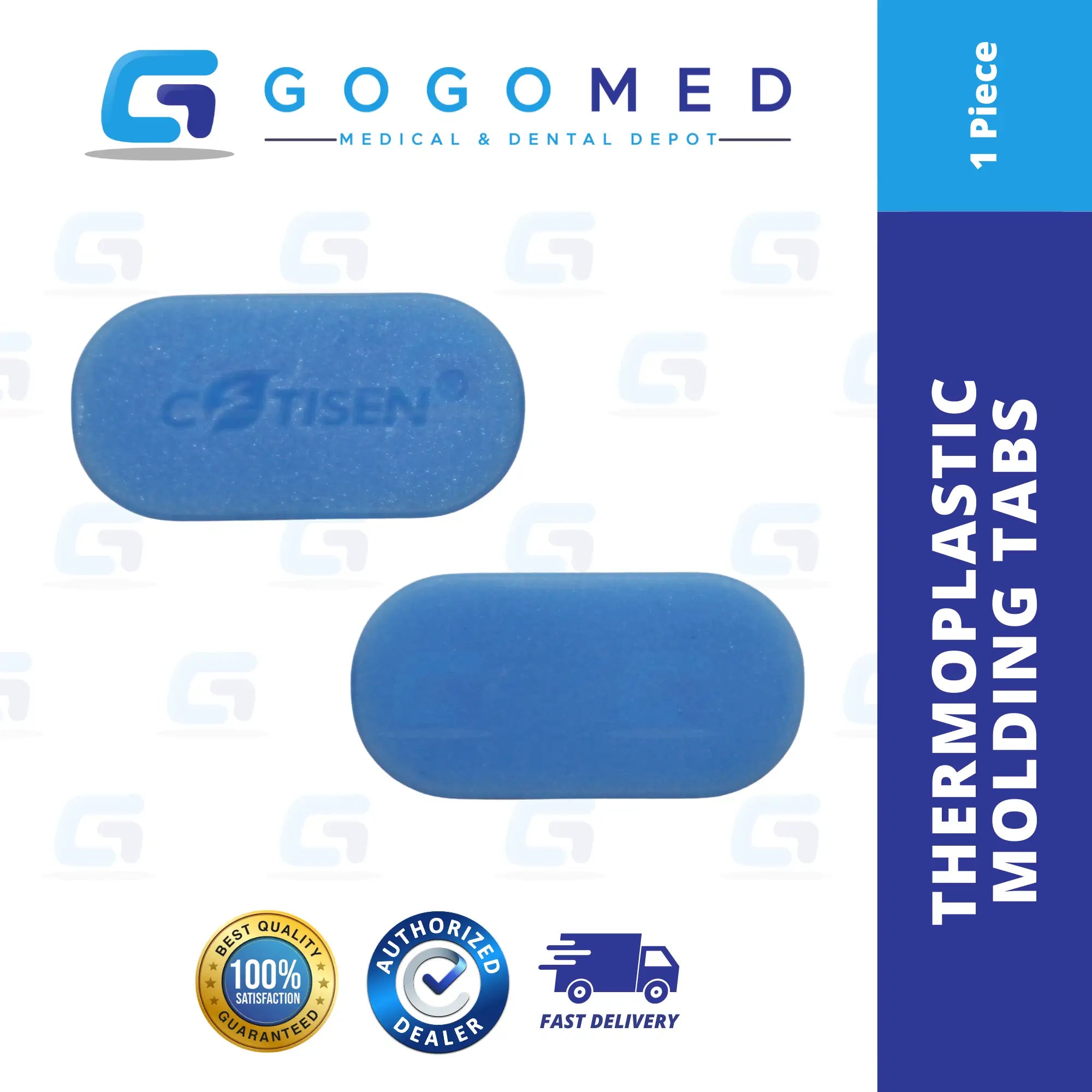 Thermoplastic Molding Tabs (Base Plate Wax)