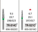 TAPER ROUND END (TR) - DIAMOND BURS