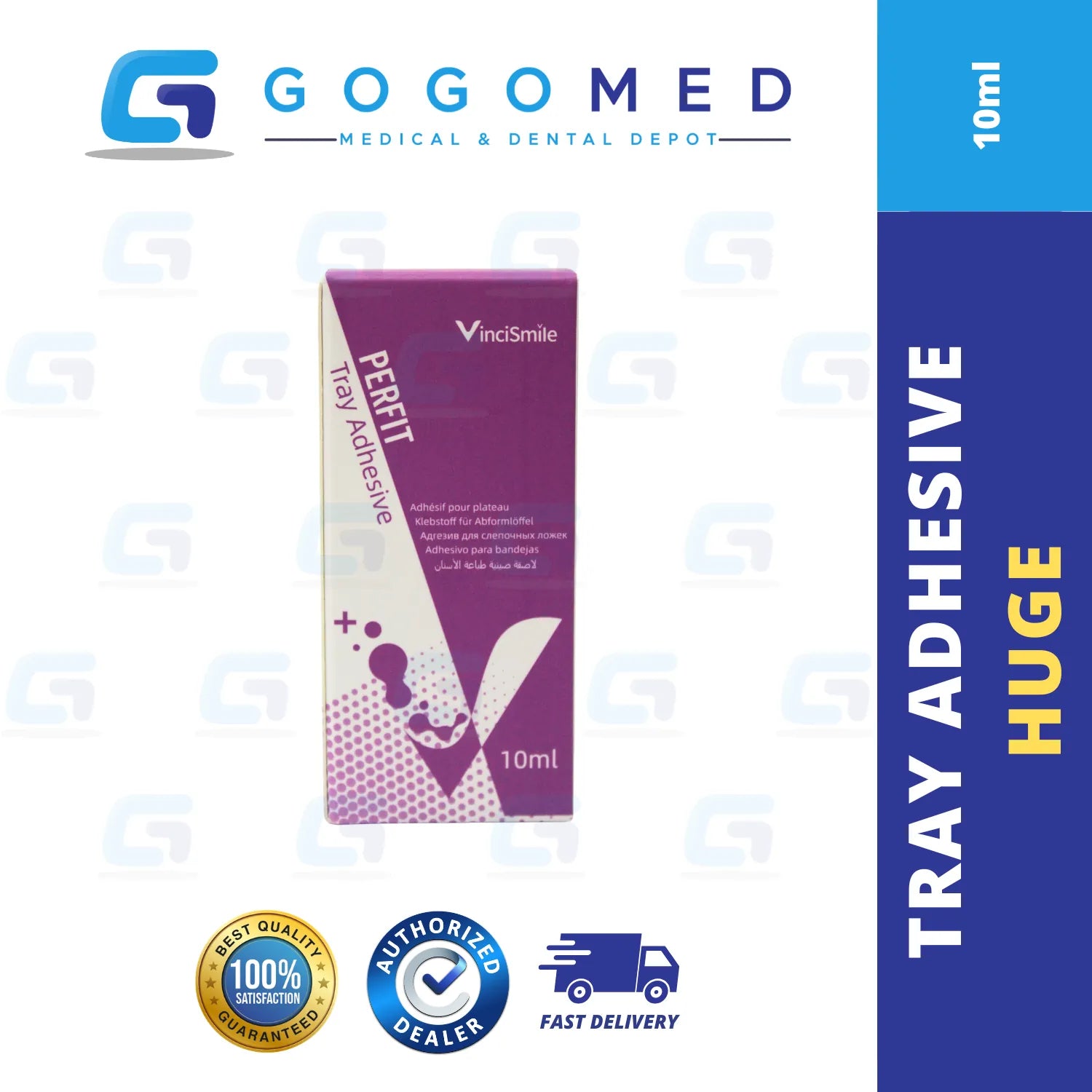 Tray Adhesive 10ml - Huge Vincismile