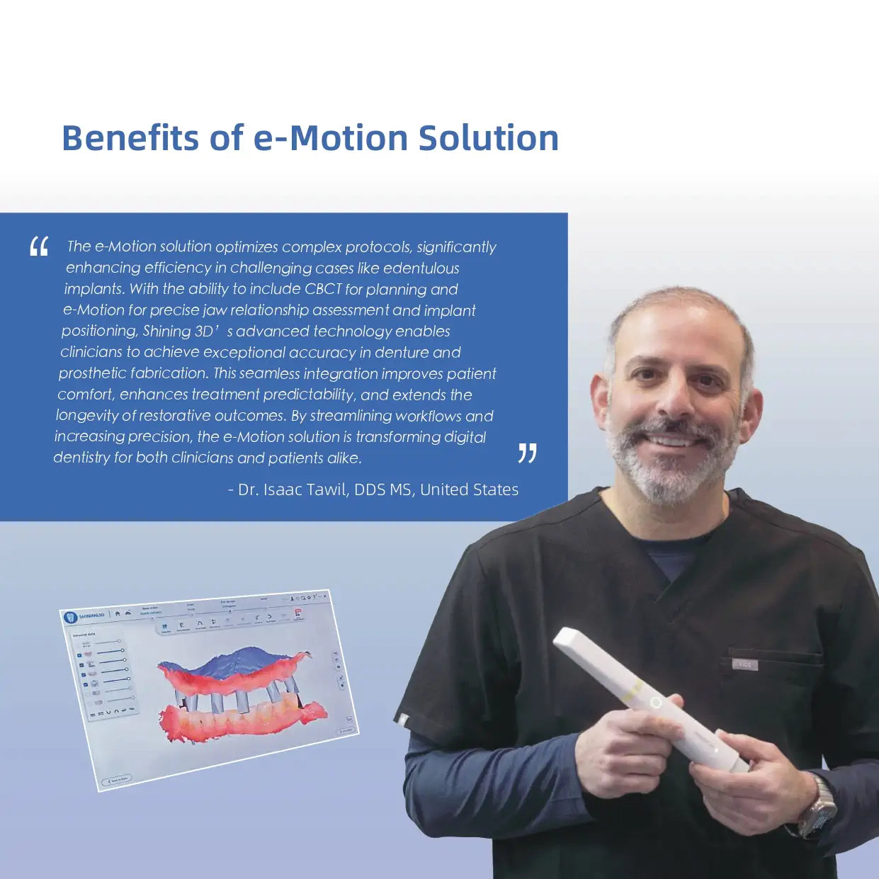 e-Motion Workstation - Shining 3D