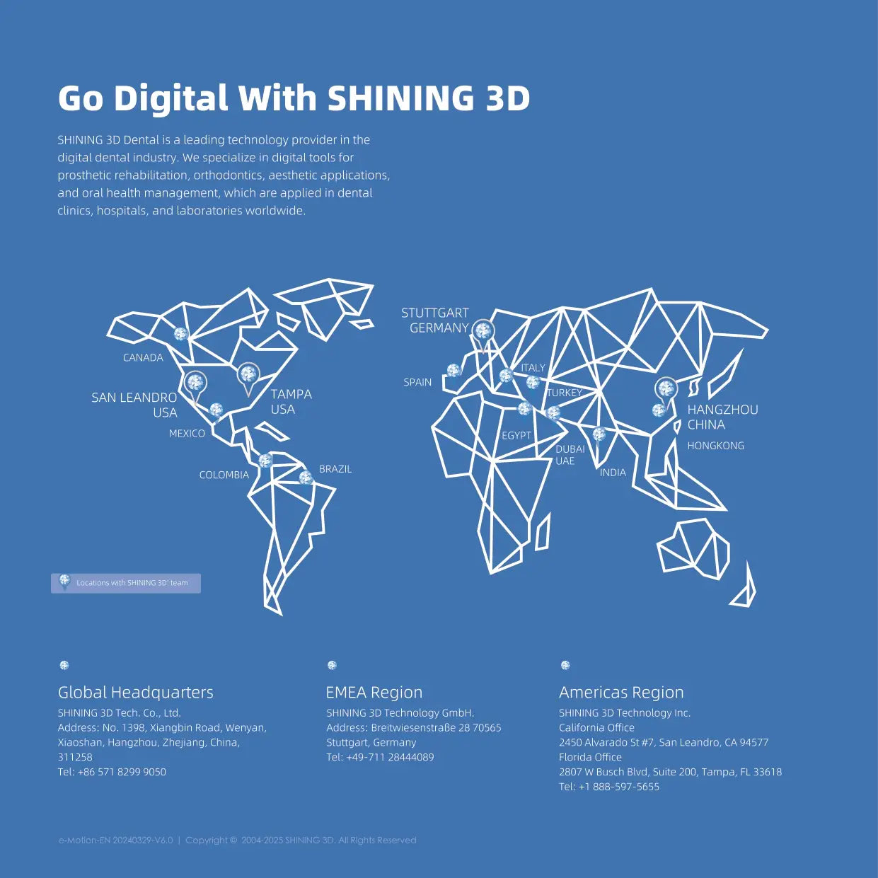 e-Motion Workstation - Shining 3D