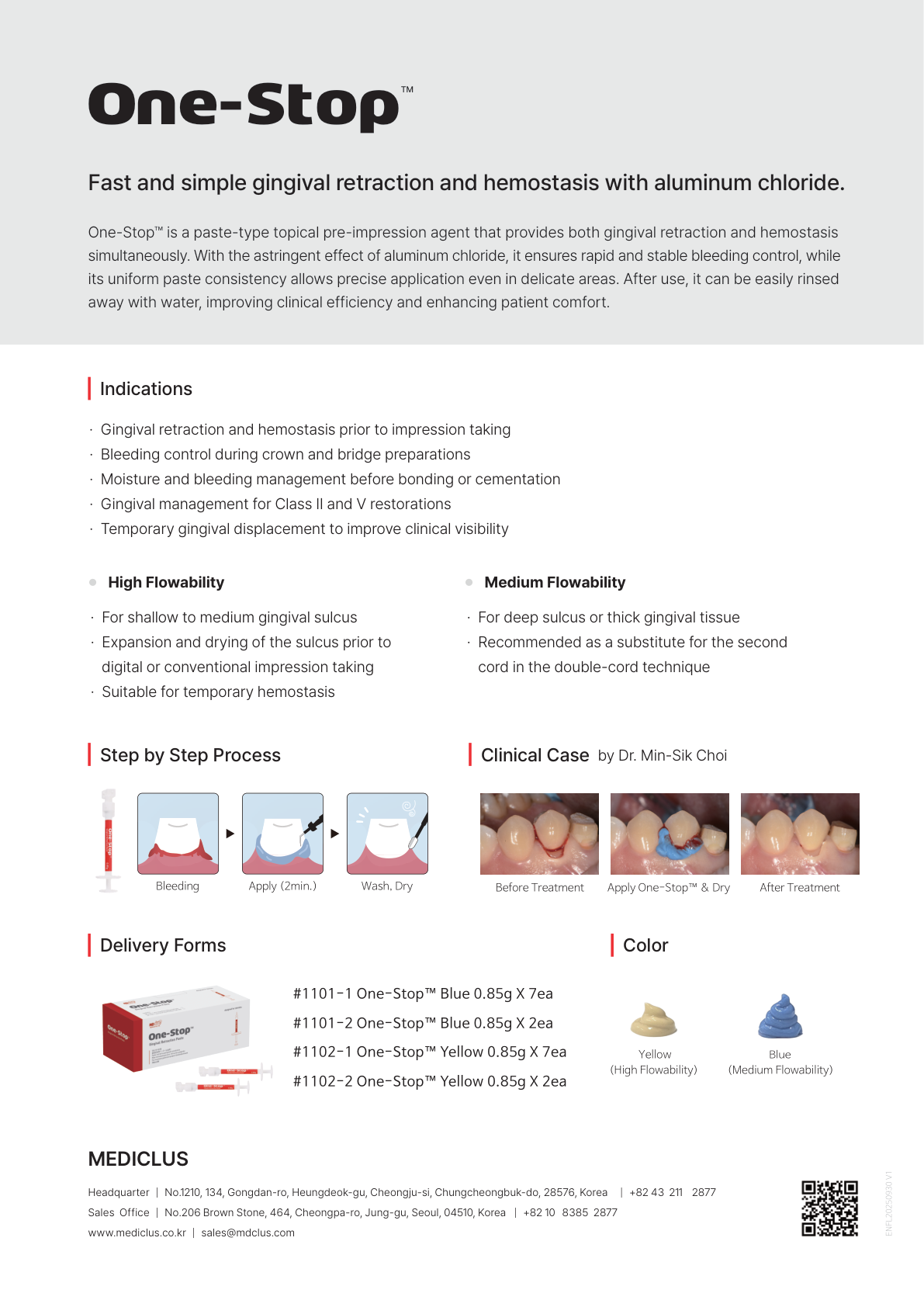 One-Stop - Gingival Retraction Paste