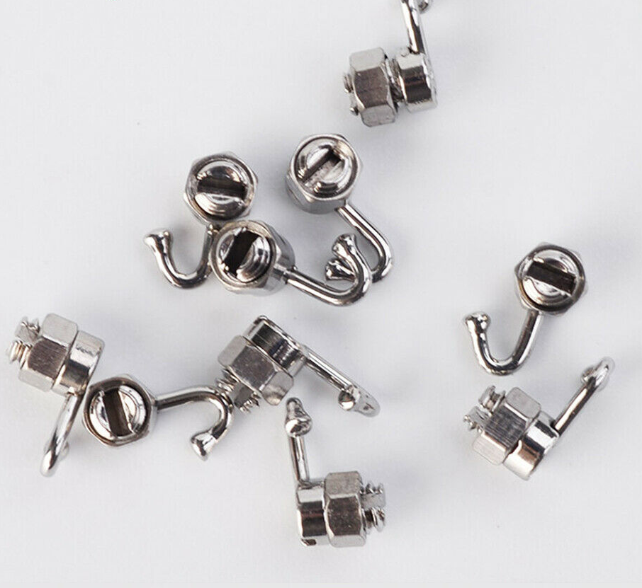 Crimpable Hook - Movable with Device 10 pcs