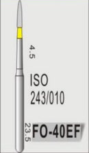 FLAME OGIVAL END (FO) - DIAMOND BURS